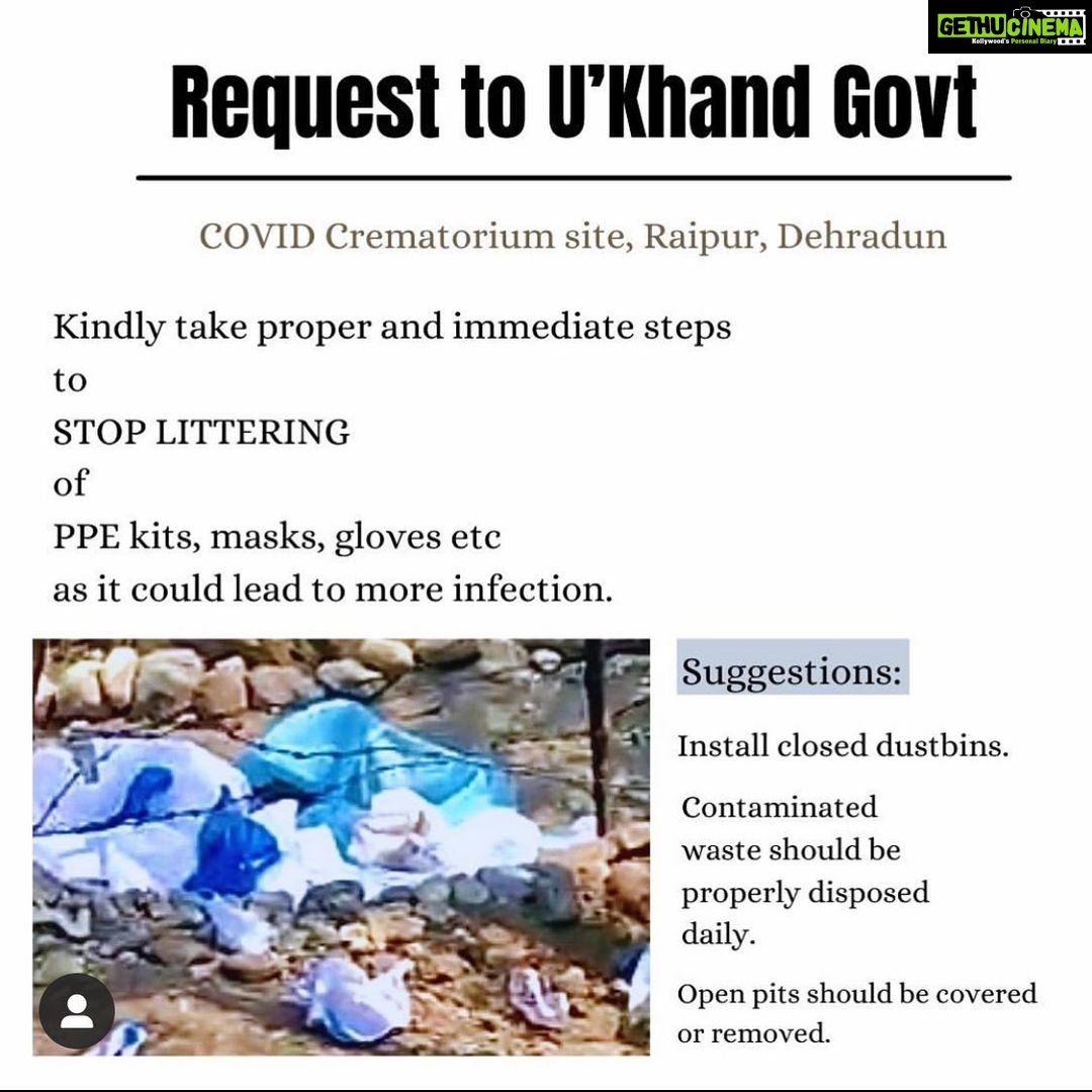 Raghav Juyal Instagram - Hats off to all the organisations and youngsters coming together to make a difference. I request all of you to also support them because it’s together that we win and succeed. @doonvolunteers @kalaptrust @bdf.ngo @milliondaughtersfoundation @just_open_yourself @mad_bybtd @aidehradun @florasaviors