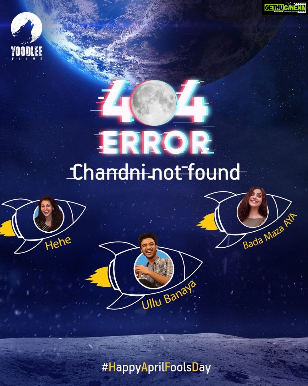 Raghav Juyal Instagram - Oops…chalo koi nahi, we’ll still always aim for the moon! And stars? Woh toh AAP hain jo iss prank ko maan gaye. 🤭🚀