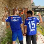 Raghav Juyal Instagram - देहरादून वाइब , @thapa.42 @krishna_chaudhary_09 @chennaiyinfc Dehra Dun, India