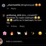 Raghav Juyal Instagram – ЁЯШВрдХрд▓ рдореИрдВрдиреЗ рдПрдХ post dala , рдЬрд┐рд╕рдореЗрдВ рдореИрдВ рд╕реЛрдлрд╝реЗ рдореЗрдВ рдмреИрда рдХреЗ рдЕрдЧреНрдирд┐ рдХреЛ рдЖрд╣реБрддрд┐ рд╕рдорд░реНрдкрд┐рдд рдХрд░ рд░рд╣рд╛ рдерд╛ , рдореЗрд░реА рдЯрд╛рдВрдЧ рдХрд╛ operation ( surgery) рд╣реБрдЖ рд╣реИ рдФрд░ doctor рдиреЗ рдиреАрдЪреЗ рдмреИрдардиреЗ рд╕реЗ рдордирд╛ рдХрд┐рдпрд╛ рд╣реИ , рдпрд╣ рд▓рд┐рдЦрдиреЗ рдФрд░ рдмрддрд╛рдиреЗ рдХреЗ рдмрд╛рд╡рдЬреВрдж рд▓реЛрдЧреЛрдВ рдиреЗ рдореБрдЭреЗ рдЧрдВрджреА рдЧрдВрджреА рдЧрд╛рд▓рд┐рдпрд╛рдБ рд▓рд┐рдЦреА , рдореЗрд░реЗ рд╣рд┐рдиреНрджреВ рд╣реЛрдиреЗ рдкреЗ рдкреНрд░рд╢реНрди рдЙрдард╛рдП , рдФрд░ рдореБрдЭреЗ Congressi рдХрд╣рд╛ (рдореБрдЭреЗ рд╕рдордЭ рдпрд╣ рдирд╣реАрдВ рдЖрддрд╛ рдХреА рдореЗрд░реЗ рд╕реЛрдлрд╝реЗ рдореЗрдВ рдмреИрда рдХреЗ рд╣рд╡рди рдХрд░рдиреЗ рд╕реЗ рдореИрдВ Congressi рдХреИрд╕реЗ рд╣реЛ рдЧрдпрд╛ , ЁЯШВ рдЦрд╝реИрд░ ЁЯРСЁЯРРЁЯРСЁЯРРрд╕реЗ рдХреБрдЫ рдФрд░ рдЙрдореНрдореАрдж рднреА рд▓рдЧрд╛рдпреА рдирд╣реАрдВ рдЬрд╛ рд╕рдХрддреА )
рдЦрд╝реИрд░ , рдореИрдВрдиреЗ рднреА рд╡рд╛рдкрд┐рд╕ рдХрд╛рдлрд╝реА рдХреБрдЫ рд▓рд┐рдЦрд╛ , рд╕рд╛рдлрд╝ рд╕реАрдзреА рдмрд╛рдд рдпрд╣ рд╣реИ рдХреА рдореИрдВ рдХреЛрдИ convent рдХрд╛ рддреЛ рд╣реВрдБ рдирд╣реАрдВ рдХреА Oxford dictionary рдХреЗ 4 ,5 рдХрдард┐рди рд╢рдмреНрдж рдЙрди рдкреЗ рдкреЗрд▓ рджреВрдБ , рдЗрди рдореВрд░реНрдЦреЛрдВ рдХреЛ рдЬреЛ рдФрд░ рдЬрд┐рд╕ рддрд░рд╣ рдХреА рднрд╛рд╖рд╛ рд╕рдордЭ рдЖрддреА рд╣реИ рд╡рд╣ рд╣реА рдореИрдВрдиреЗ рдЙрди рдкреЗ рдЙрдбрд╝реЗрд▓ рджреА ред рдЖрдЦрд╝рд┐рд░ рдореЗрдВ рдореБрдЭреЗ рдЦреБрдж рднреА рд╣рдВрд╕реА рдЖ рдЧрдпреА рдФрд░ рдореЗрд░реА mental health рдХреЛ рдмрдбрд╝рд╛ рдЖрд░рд╛рдо рдорд┐рд▓рд╛ ЁЯШВ
Bum bhole salud, the end
