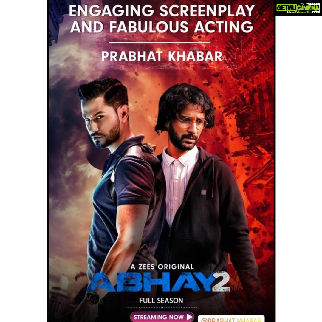 Raghav Juyal Instagram - Thank u for these positive reviews @zee5premium @kenghosh19 #abhayseason2 #abhay2 #actor #actorslife