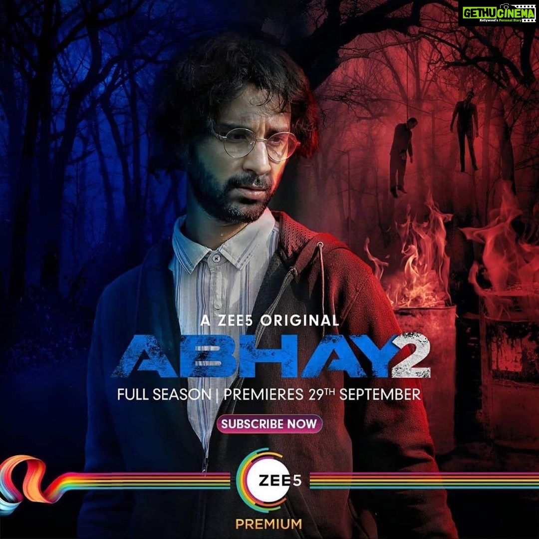 Raghav Juyal Instagram - #Repost @zee5premium ・・・ Tying bodies to trees on #TheRoadToJustice #Abhay2 Full season out on 29th September.