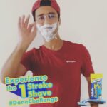 Raghav Juyal Instagram - Was confused between shaving and dancing? Toh socha dono hi ek saath karlu! Jab kar liya toh socha baki logon se bhi karwaya jaye. @karan9198 time to take the #DoneChallenge and show your skills #Guard3 Mumbai, Maharashtra