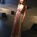 Ragini Khanna Instagram – Congrats @sonaakshiraaj on the great show 😊loved the collection also the one I am wearing 👗 #lfw #print #gown #nofilter #redlips 💋