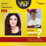 Ragini Khanna Instagram - @mirchi.arjun @mirchimumbai @radiomirchi #lockandroll