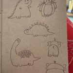Ragini Khanna Instagram - I am the best doodler ever & if I must admit I have totally lost my marbles over my artistic skills ! In my childish, artistic, fantastical, delusional world... my cats are fluffy, the elephants bum is considered sexy & the dinosaur 🦖 smiles ! To many more childish endeavour‘s 🦕