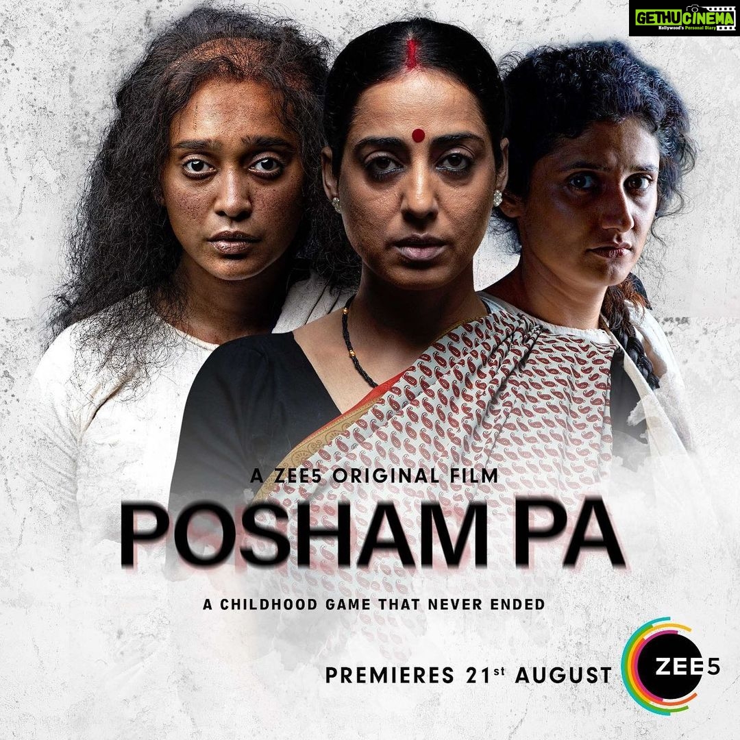 Ragini Khanna Instagram - A family, tied down by #TheBondOfBlood. #PoshamPa, premieres 21st August only on #ZEE5Premium. Subscribe now! @zee5premium @mahieg @sayanigupta @raginikhanna @raghuvanshishivani @sumanlal @hussainshaikh19 @tyyproductions @dhirajj666 @ImaadShahMadboy @pseudo.nim