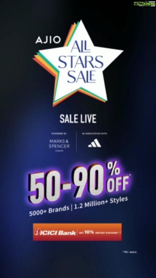 Rashami Desai Instagram - AJIO ALL STARS SALE, LIVE NOW! I am busy looting my favs at 50-90% off at @ajiolife . Go check it out now and grab yours! The loot from 5000+ brands & 1.2 million+ styles is now on. Download the AJIO app, sign up to get ₹500 off & SHOP NOW! #AjioAllStarsSale #BiggestFashionHeist #AjioLove #HouseOfBrands #AD Mumbai, Maharashtra