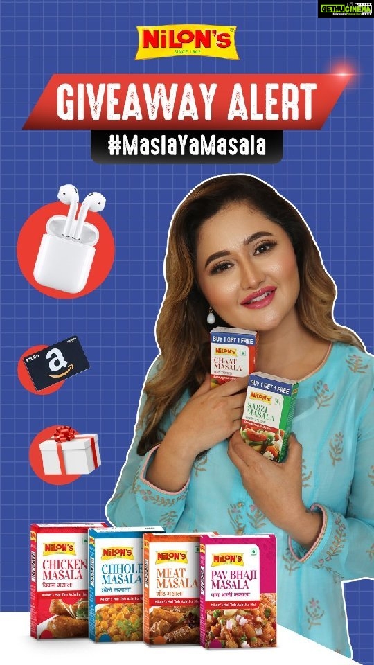 Rashami Desai Instagram - Here we gooo! Ab maine toh bata diya ki mujhe masaledaar khabaron mein nahi asli masle mein interest hai! Ab aap bataiye aap ko kya pasand hai ? Head over to the contest post on @nilons_india page, tag your friends, make sure they follow and tell us the most masaledar khabar you've heard recently. Stand a chance to win exclusive gifts like airpods, Amazon vouchers and Nilon's hampers curated only for you! *Contest Rules*: - Tell us 1 masaledar thing you heard in the media recently with the #MaslaYaMasala - Follow Nilons - Tag 3 friends, make them follow @nilons_india *Prizes* 1 first place winner: 1 Apple Airpods 4 second place winners: Amazon Voucher worth 1,000/- 5 third place winners: Nilon's Hamper *Terms & Conditions Apply Contest ends on 20th October, 2022 Nilon's Team will choose the final winner The winners will be announced on the Nilon's India Page #rashamidesai #maslayamasala #giveaway #nilons #contestalert #masaledarnews #rashamians #nilonsindia #ad Mumbai, Maharashtra