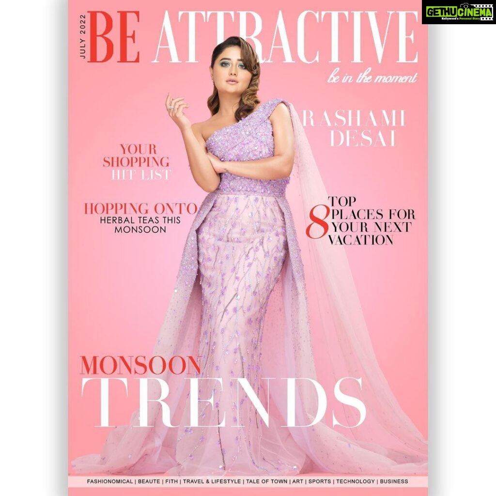 Rashami Desai Instagram - The chic and elegant @imrashamidesai for the cover of @beattractive.in Issue July ‘22 Magazine : @beattractive.in Styled by: @nehachaudhary_ Outfit: @amitgt_officialpage Jewellery: @enticebykgk MUA : @makeupby_tanvi Hair: @hairbydrishya Pictures: @dabbooratnani PR : @shimmerentertainment