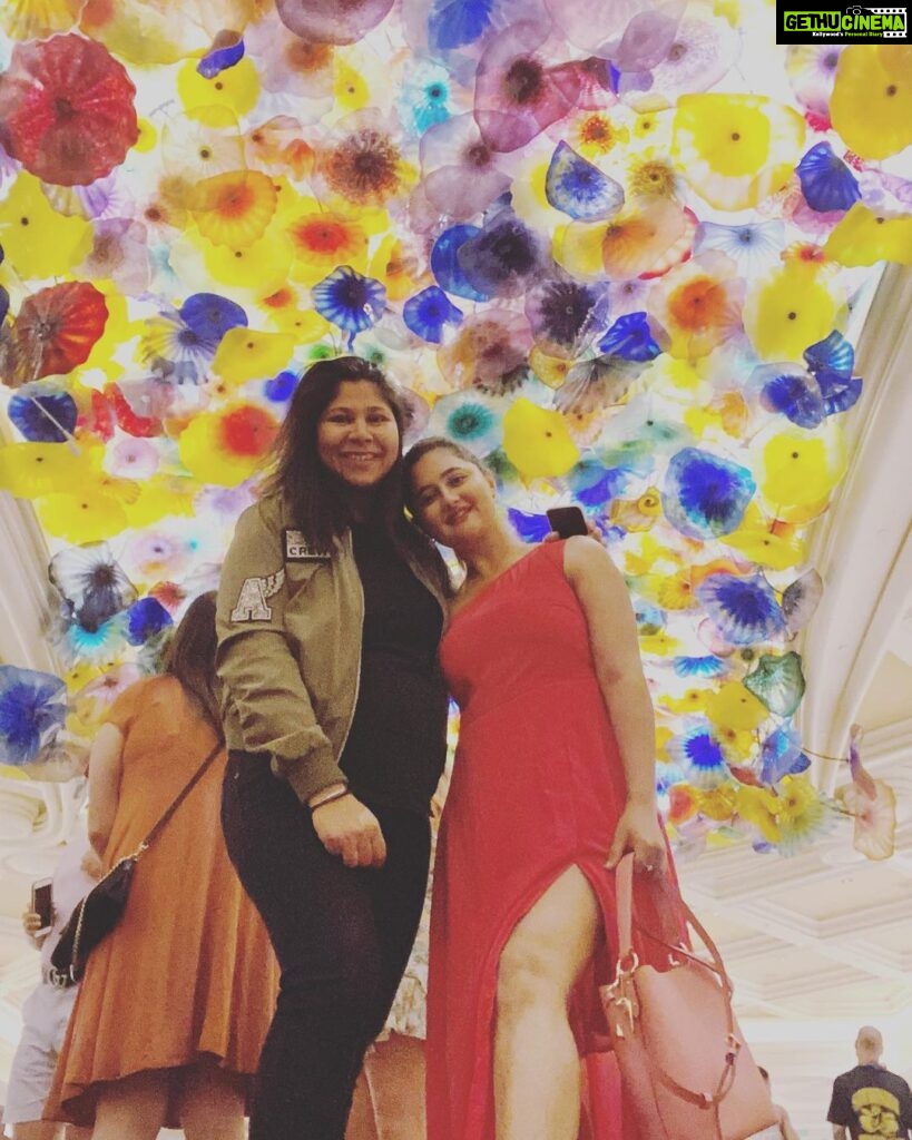 Rashami Desai Instagram - In flight ✈️ pending uploads 😋 . #lasvegas #goodtimes 👗: @poshaffair.co @vblitzcommunications . #collectingmemories #solotrip #girlswannahavefun #love #hollywood #lv #rashamidesai #RDInLV Las Vegas