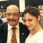 Reyhna Malhotra Instagram - Magic💫💫💫💫💫🌈 Every bit of u is in me Happy Father’s Day ❤️😘🙏 Shippo Manu ke daddy mummy❤️😘 @cagetheage