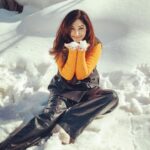 Reyhna Malhotra Instagram – Magic 💫 💫 💫 💫 💫 🌈 
Found some joy in the ❄️ 
But the flakes melted away 
Time for spring it up 🔝 
With heart full of memories 
I shall cherish to blossom 😇😍
Forever hahahahaha #nothinglastsforever♥️