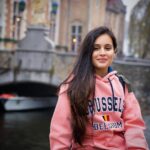 Rhea Sharma Instagram - The medieval beauty I would love to visit again 🏘️🇧🇪 #vacation #travelphotography #picoftheday Bruges, Belgium