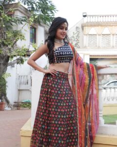 Rhea Sharma Instagram - So my lehenga has got 50 shades too 😆
#lehenga