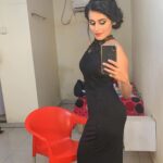 Rhea Sharma Instagram - My love for black never dies.. #blackdress #evening #style Makeup by @arbaz.shaikh.5141