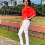 Rhea Sharma Instagram - Colors influence your mood, don’t they 😉 #currentmood #orange #summeroutfit #aamchimumbai ❤️