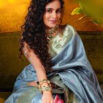 Rhea Sharma Instagram - NAVRATRI:- DAY 6 featuring @rhea_shrm as the Modern Indian Goddess where she represents the color GREY 🤍 . Shoot Concept & Designed By:- @nehaadhvikmahajan @bridalsbynam . 💄MUA , Hair & Styling :- @nehaadhvikmahajan . 🥻Saree :- @kankatala_ . 💍Jewelery :- @pooja_diamond . 🎥:- @abhay_r_kirti . Makeup :- @maybelline . Managed By :- @allboutcommunication . #rheasharma #makeup #ootd #nehaadhvikmahajan #makeupbyme💄 #nammakeovers #bride #to #be #bridal #look #bridalmakeupartist #destinationweddingmakeupartist #weddingmakeup #hair #hairstyling #nammakeovers #bollywood #television #makeupartist #mumbai #traveller #all #over #the #globe