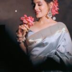Rhea Sharma Instagram - NAVRATRI:- DAY 6 featuring @rhea_shrm as the Modern Indian Goddess where she represents the color GREY 🤍 . Shoot Concept & Designed By:- @nehaadhvikmahajan @bridalsbynam . 💄MUA , Hair & Styling :- @nehaadhvikmahajan . 🥻Saree :- @kankatala_ . 💍Jewelery :- @pooja_diamond . 🎥:- @abhay_r_kirti . Makeup :- @maybelline . Managed By :- @allboutcommunication . #rheasharma #makeup #ootd #nehaadhvikmahajan #makeupbyme💄 #nammakeovers #bride #to #be #bridal #look #bridalmakeupartist #destinationweddingmakeupartist #weddingmakeup #hair #hairstyling #nammakeovers #bollywood #television #makeupartist #mumbai #traveller #all #over #the #globe