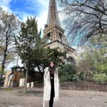 Rhea Sharma Instagram - Manifestations ✨ Can’t describe the fun I had with both of you @gauravsharma31__ and @snehapsharma at one of the special places I have always wanted to visit !! 📸: @snehapsharma ❤️ @gauravsharma31__ ❤️ #eiffeltower #toureiffel #paris #sunnyday #autumn #travel Eiffel Tower, Paris