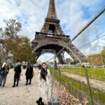 Rhea Sharma Instagram - Manifestations ✨ Can’t describe the fun I had with both of you @gauravsharma31__ and @snehapsharma at one of the special places I have always wanted to visit !! 📸: @snehapsharma ❤️ @gauravsharma31__ ❤️ #eiffeltower #toureiffel #paris #sunnyday #autumn #travel Eiffel Tower, Paris