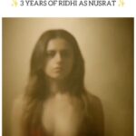 Riddhi Dogra Instagram - Sometimes celebrating your wins looks like sharing a post made by those that love you. . Thanks for this @ridhi_dogra_fp 3 years of #Nusrat. 3 years of #Asur. Immensely grateful for all the love everyone gave and continues to give the show and to My character ♥️