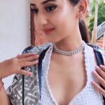 Riya Sharma Instagram - My love for cubic chains 🤍📈 Ty @thewhiterose_official 🤍 I really did not expect the quality to be that good with THAT price! 🤍 @nidhibhavsar_official 🤍 #Repost @thewhiterose_official with @use.repost ・・・ Riya Sharma is looking absolute beauty wearing our Silver Bling Necklace🤍 Thank you for trusting us @riyasharmaa_09 ! Hope you liked all the pieces you bought from us 😊 We only hope to serve you better in future! . . . . . . . . . . #riyasharma #bling #jewelry #fashion #accessories #style #love #blingbling #earrings #gold #nails #sparkle #beautiful #diamonds #jewellery #jewels #instajewelry #fashionjewelry #handmade #jewelrygram #rhinestones #gems #necklace #glitter #crystals #trendy #swarovski #jewelryaddict #diamond