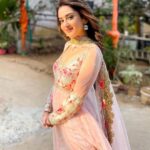 Riya Sharma Instagram - Soft as silk - check ✔️ Outfit - @reenachopra 🤍 Film City