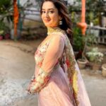 Riya Sharma Instagram - Soft as silk - check ✔️ Outfit - @reenachopra 🤍 Film City