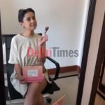 Riya Sharma Instagram - #Repost @delhi.times with @make_repost ・・・ #WaybackWednesday - Here’s a #BTS clip from #KashibaiBajiraoBallal’s #RiyaSharma recent #Delhi visit. Isn’t she gorg? 😍 . . . #riyasharma #riya #kashibai #tvshow #actress #delhigram #behindthescenes #celebrity Delhi, India