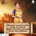 Riya Sharma Instagram - #Repost @zeetv with @make_repost ・・・ Aati hai Kashi ko sirf pyaar aur sammaan ki bhasha, aa rahi hai apne kaushal se likhne, Maratha Samrajya ki anokhi gaatha. Dekhiye #KashibaiBajiraoBallal, #काशीबाईबाजीरावबल्लाळ, Mon-Sat, raat 8 baje, sirf #ZeeTV par aur kahin bhi, kabhi bhi #ZEE5 App par. #KashiKiGaatha @riyasharmaa_09 @therohitchandel