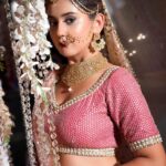 Riya Sharma Instagram - Khoobsurat mai nahi, apki nigahen hain 🌷 Outfit: @anusoru @nidhikurda Picture clicked by the amazing @rehamnhairstylist ❤️ Mumbai, Maharashtra