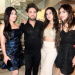 Riya Sharma Instagram - The big boss affair 👁️ @shekhusuman @alkaline_namyo ty for yet another one of your amazing parties 💫🤍 @adhyayansuman @mallaikaa07 the best hosts ever! ⚜️ @sanky_hmua @mallaikaa07 @nidhibhavsar_official 🤍🤍🤍🤍 #friendslikefamily #ootn #biggboss16 Mumbai, Maharashtra