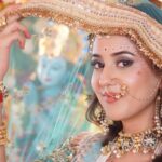 Riya Sharma Instagram - Radha Rani 💫🤍🤍 #dhruvtara #tara #radharani Mumbai, Maharashtra