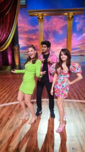 Rochelle Rao Instagram - Congratulations @shirleysetia @abhimanyud & @theshilpashetty on ur super fun film Nikamma! Was a blast having you all on our show..Watch the #nikamma team on #indiaslaughterchampion this weekend! Only on @sonytvofficial & @sonylivindia at 9.30pm sat & sun.