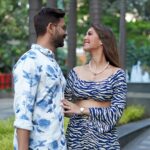 Rochelle Rao Instagram – Full Monsoon feels in this @howwhenwearclothing outfit from our candid shoot with @officialhumansofbombay by @kutbudgram … love “romancing u” in the rain by baby @keithsequeira