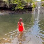 Rochelle Rao Instagram - One of the best views in #kohkood Found a hidden waterfall.. untouched beauty.. #wannagoback #lottery #lotteryontkss #lotteryreelchallenge #rochelleraosequeira #rochellerao #thailand #thailandtravel