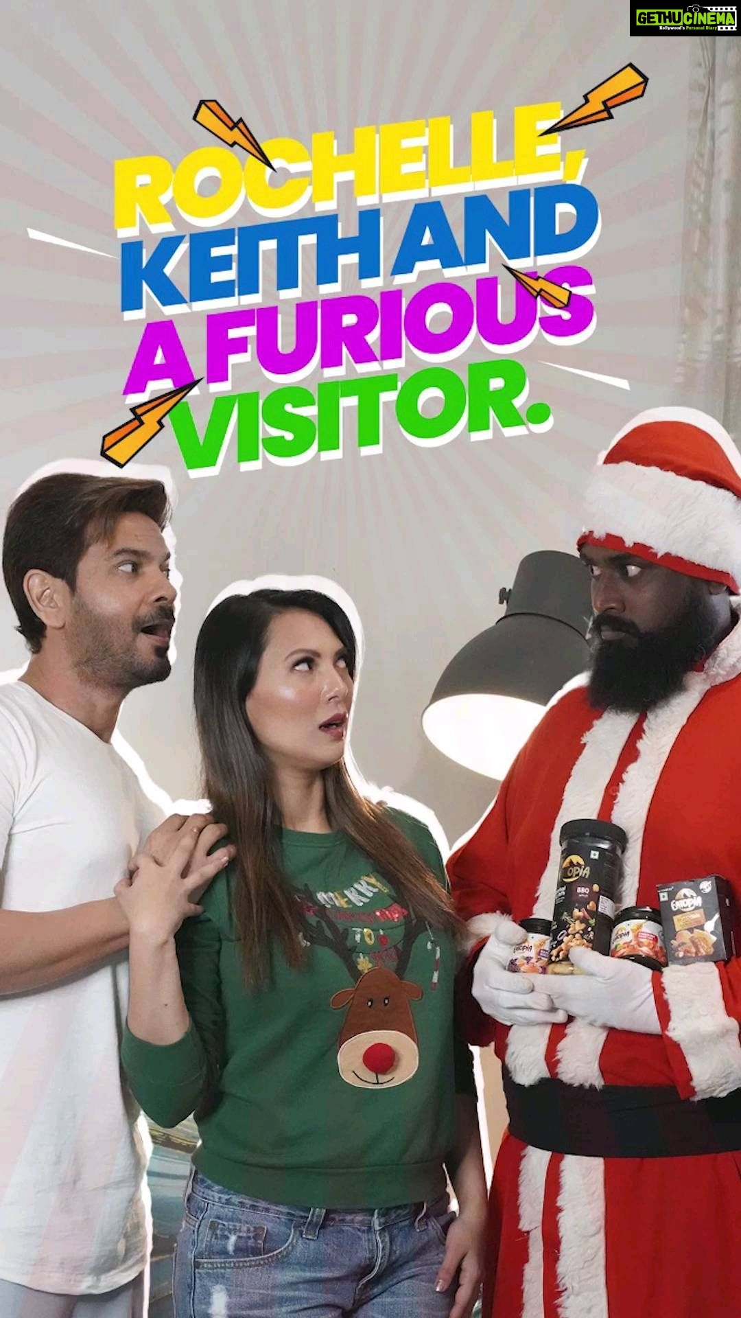 Rochelle Rao Instagram - We now know better than to open a snack that’s doing us no good. You too can get the tastiest yet healthiest snacks off eatopiaworld.com right away. Also their amazing gift hampers for the season are ready. Pick them up and share the goodness. #noevilatall #healthysnacks #furioussanta #christmas #christmastree #christmasdecor #xmas #merrychristmas #love #christmastime #winter #christmasgifts #santa #christmasdecorations #christmasiscoming #holidays #holiday #gift #santaclaus #christmaslights #instagood #december #family #gifts #giftideas