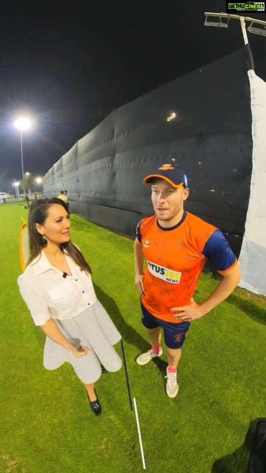 Rochelle Rao Instagram - A sneak peak into the @samparmyfranchise teams prep for the @t10league got to catch up with @davidmillersa12 @anrich_nortje #lanceklusener and got to walk through the #sheikzayedstadium as well!!