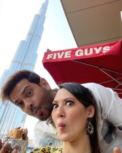 Rochelle Rao Instagram - Happy birthday to my most beautiful , intelligent , adorable , cute , sexy , delicious …. burger relishing partner in crime … mine @rochellerao …. 
Baby in the midst of all this glossed over imaging you are the real deal . My always my best 💝. 

Here’s to our lame madness and crazy fun 🍻. Pray you have the best year yet and may the year ahead be another journey another roller coaster ride that we roll thru 🙏 . 

Happy Birthday 💕

Together and always OUR ride xxx 
❤️