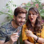 Rochelle Rao Instagram - Don’t ask what happened after this … worst day of my life 😂 #couplegoals #funnyreels #funnyvideos #reelitfeelit #enjoy 💝💝