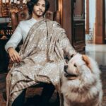 Rohan Mehra Instagram - Shooting with this cutie was tough but eventually we did it 🙌❤️ . #rohanmehra #behindthescenes #doglover #chowchow