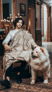 Rohan Mehra Instagram - Shooting with this cutie was tough but eventually we did it 🙌❤️ . #rohanmehra #behindthescenes #doglover #chowchow