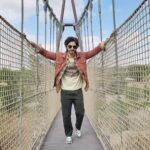 Rohan Mehra Instagram - Sometimes all you can do is JUST HANG ON 😀 . . . @visit_shj #VisitSharjah #Sharjah #welcometoshariah #smileyouareinsharjah #shj @thinkstrawberries #thinkstrawberries