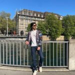 Rohan Mehra Instagram - Just goofing around in Zurich🇨🇭 . #rohanmehra #zurich #switzerland #travel #travelphotography #photography