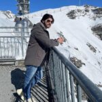 Rohan Mehra Instagram - Heaven on Earth 🤩 . #rohanmehra #mountitlis #switzerland🇨🇭 #travel #travelphotography Mount Titlis, Top of Europe
