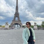 Rohan Mehra Instagram - Hello 👋 from Paris 🇫🇷 . #rohanmehra #paris #france #eiffeltower Eiffel Tower, Paris, France