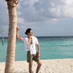 Rohan Mehra Instagram - Smell the sea, Feel the breeze, Hear the ocean, Be at ease. . . . @fushifaru @wanderxo_ #fushifaru #fushifarumaldives #feelingfantastic #chicboutique #Funinthesun #maldives Fushifaru Maldives
