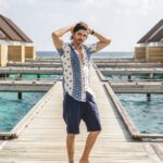 Rohan Mehra Instagram – Villa over the water ✅ 
Beach outfit ✅ 
Shades of blue & green palm trees ✅ 
Perfect island vacay 🌴 
.
.
.
@fushifaru @wanderxo_ 
#fushifaru #fushifarumaldives #feelingfantastic
#chicboutique #Funinthesun #maldives Fushifaru Maldives