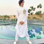 Rohan Mehra Instagram - People will stare 👀 Make it worth their while 🥰 . . . Wearing @pankysoni